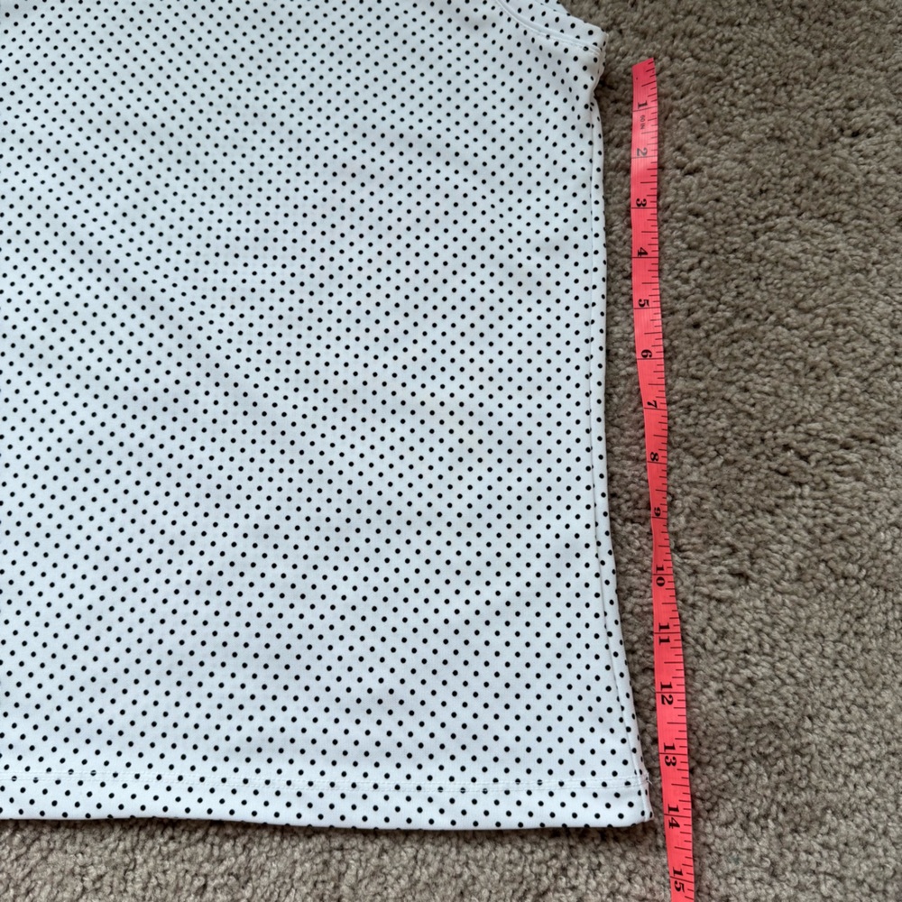 DKNY Tank Top Small Black & White Polka Dots - Picture 5 of 7
